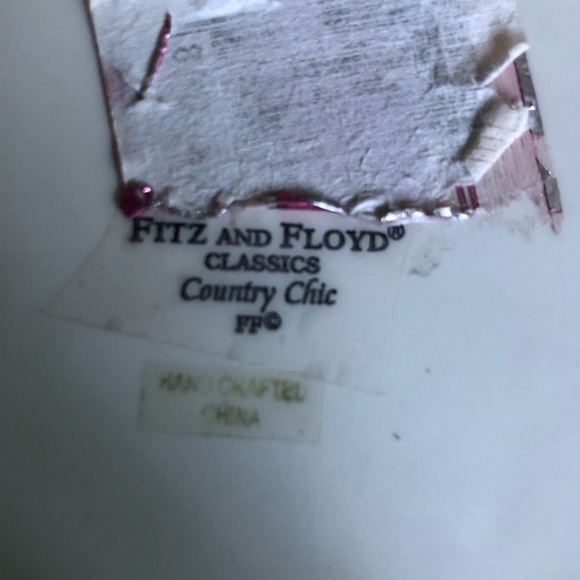 Fitz and Floyd Classics Country Chic Apple Plate OS - Picture 6 of 8